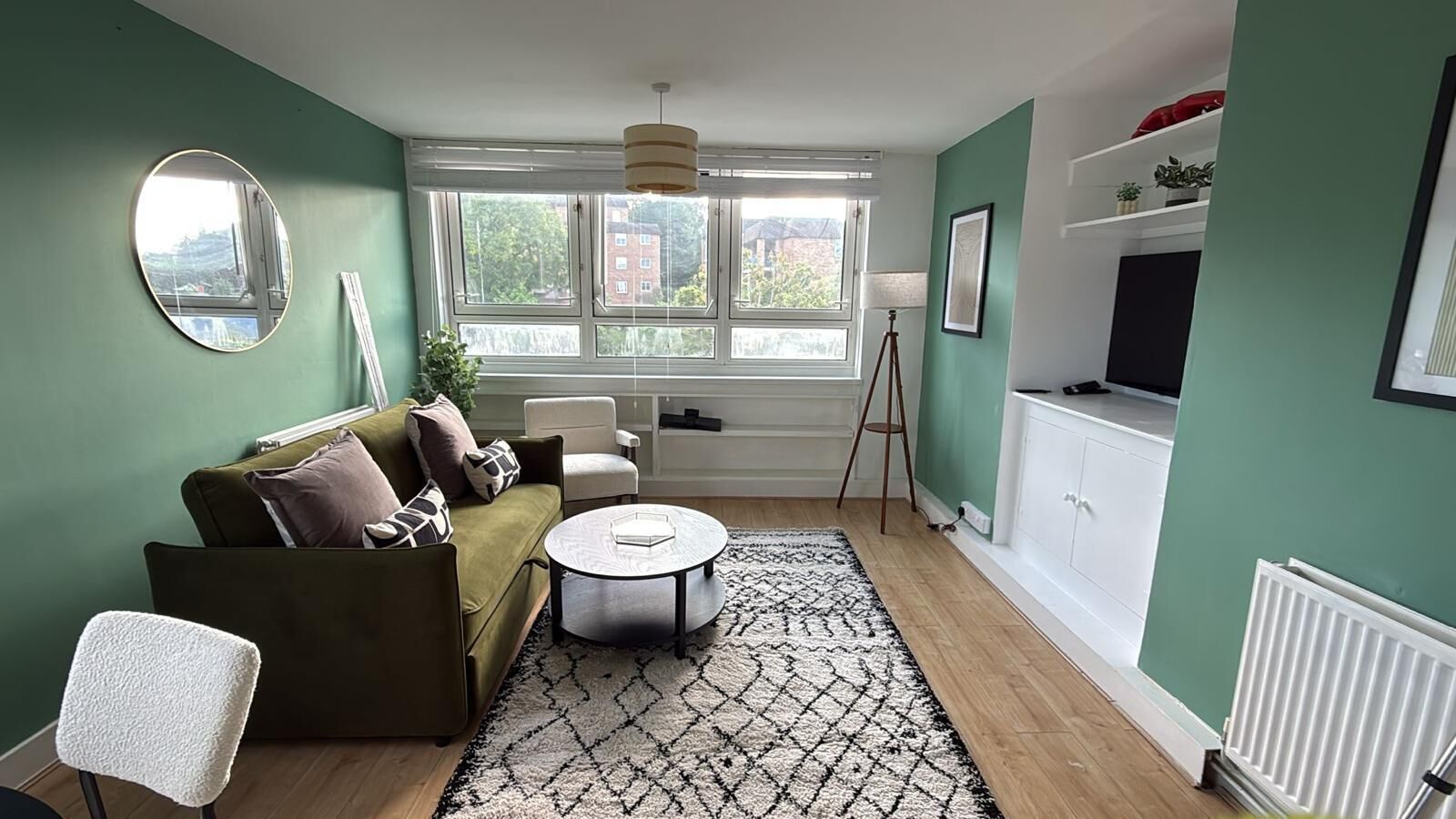 Bright living room