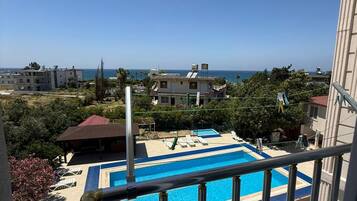 Basic Quadruple Room, Sea View | View from room