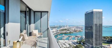 Premium Apartment, Balcony, City View | Property grounds