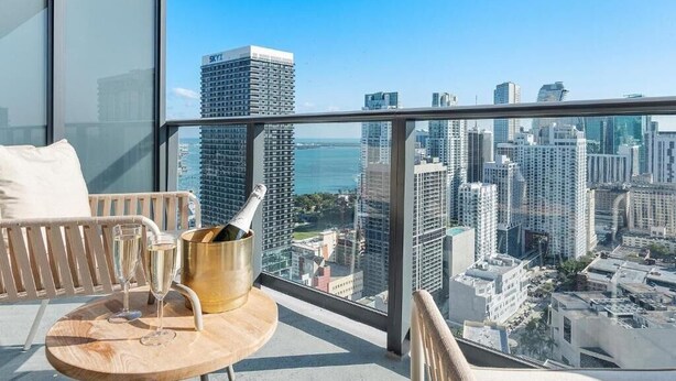 Apartamento Premium, balcón, vistas a la ciudad | Jardines del alojamiento