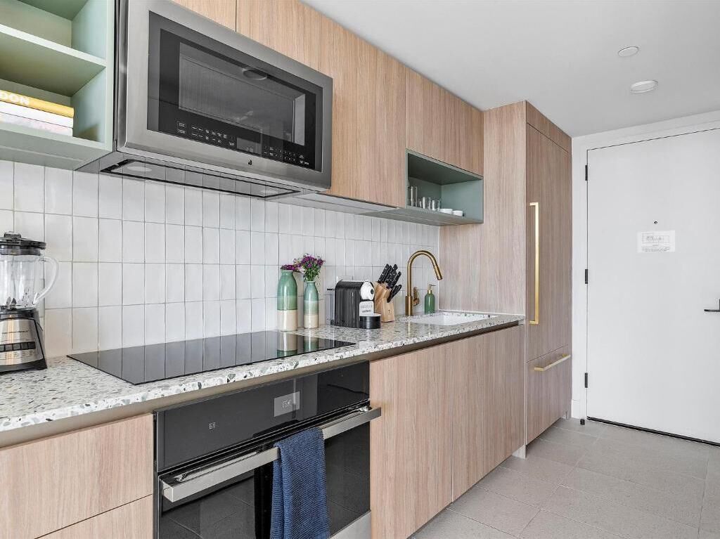 Premium appartement, balkon, uitzicht op de stad | Privékeuken