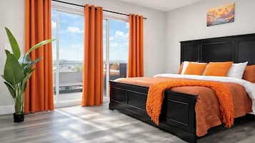 4 bedrooms, iron/ironing board, travel cot, free WiFi