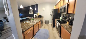 Private kitchen - Modern 2 bedroom, 2 full bathroom, with elevator in the heart of everything VB, (Virginia Beach)