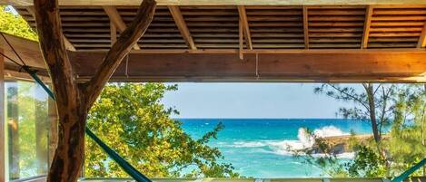 Love Nest Seaside Honeymoon Suite, Decks, Kitchen | Property grounds