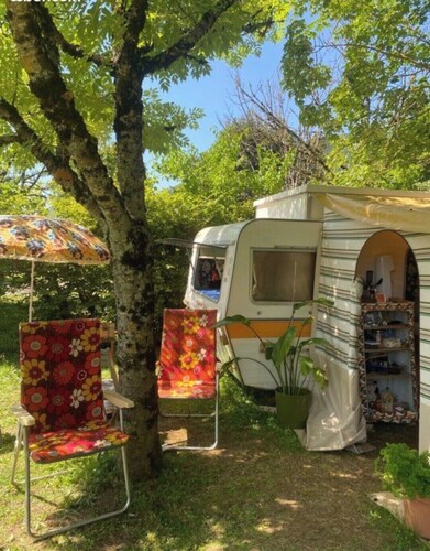 Caravane vintage, vivez une expérience dans une capsule temporelle en Chartreuse
