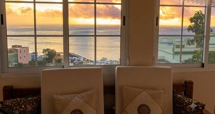 A Balcony Overlooking the Atlantic Ocean: Villa, Garden, and Endless Views (S/C La Palma)