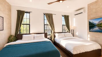 3 chambres, fer et planche à repasser, Wi-Fi, draps fournis