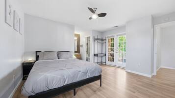 2 habitaciones, tabla de planchar con plancha y wifi gratis