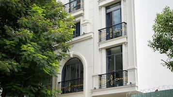 Façade de l’hébergement