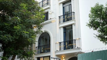 Façade de l’hébergement