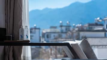 Chambre de base double, vue sur la colline | Intérieur