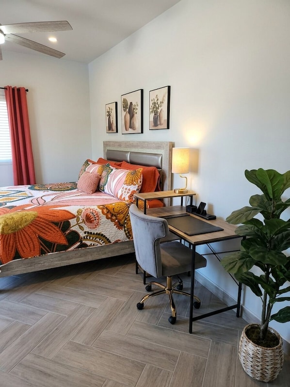 1 habitación, escritorio, tabla de planchar con plancha y wifi gratis