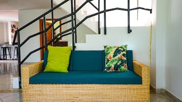 Cabin, 5 Bedrooms, Smoking, Private Pool | Living room
