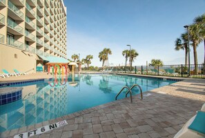 Indoor pool, outdoor pool - Amazing Ocean View Condo •14th-Floor• Spacious 3BR Sleeps 10 •Pool (Myrtle Beach)