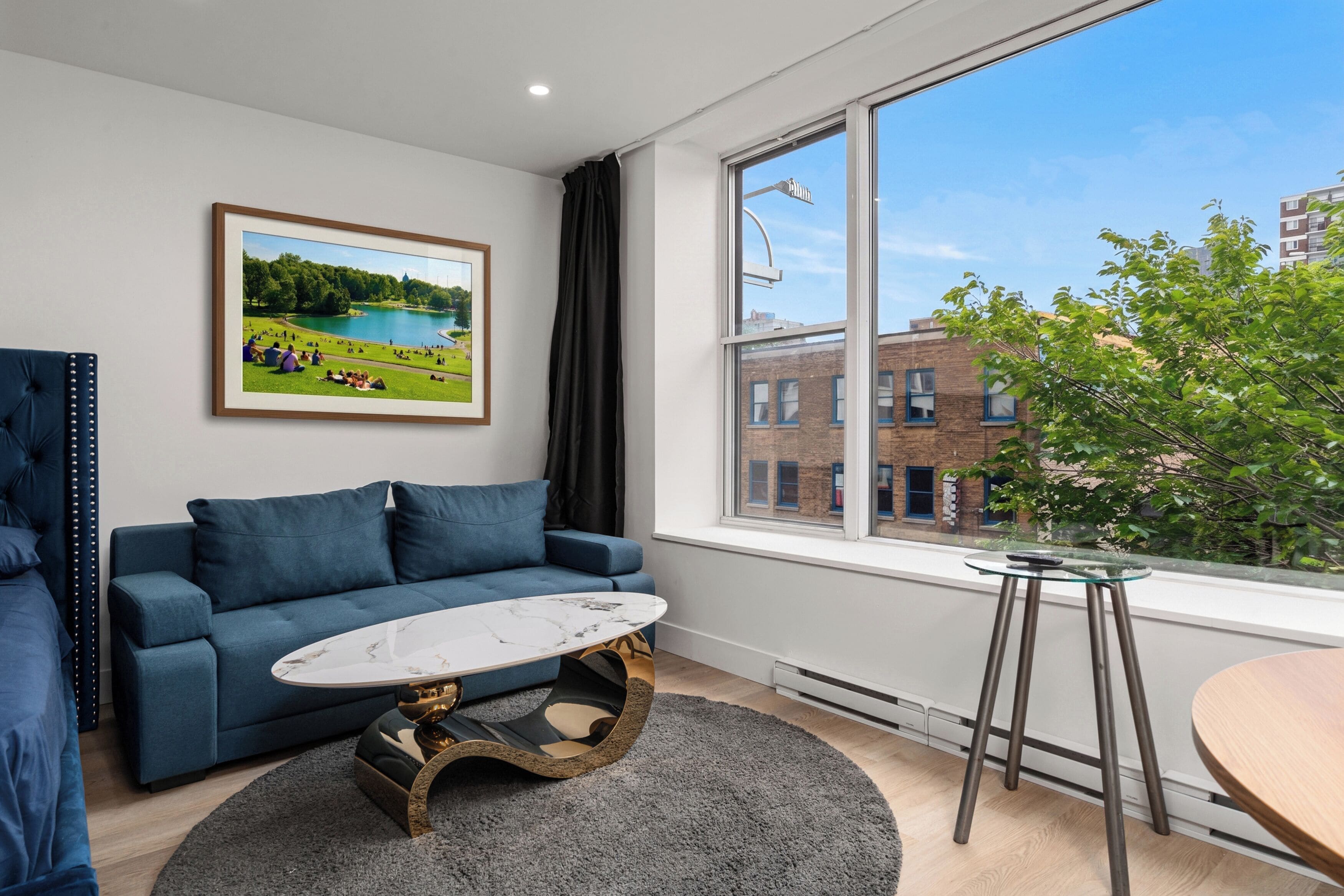 Studio Suite, 1 Queen Bed with Sofa bed | Desk, iron/ironing board (on request), WiFi (free), bed sheets