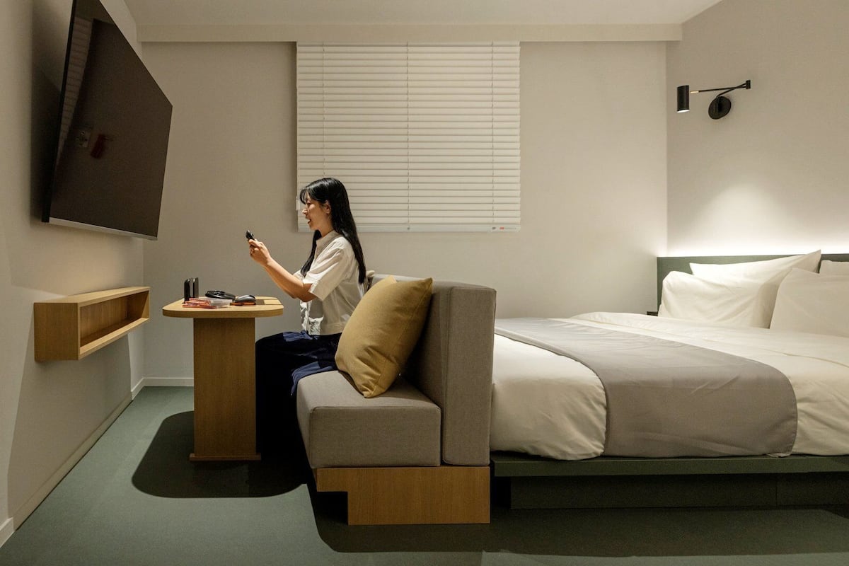 Nintendo | Premium bedding, blackout curtains, soundproofing, free WiFi