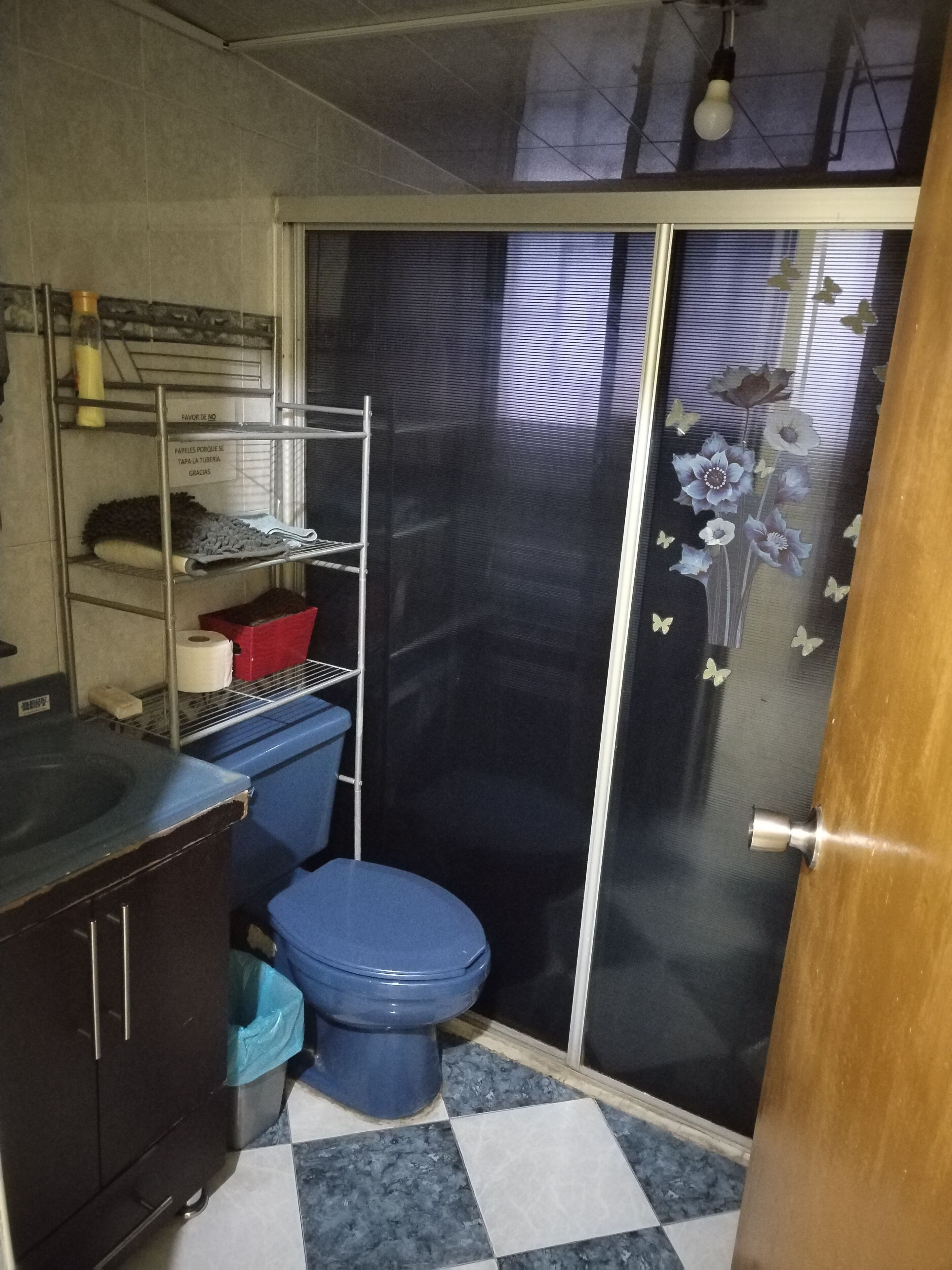 Towels, soap, toilet paper