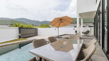 Villa | Speisen im Freien
