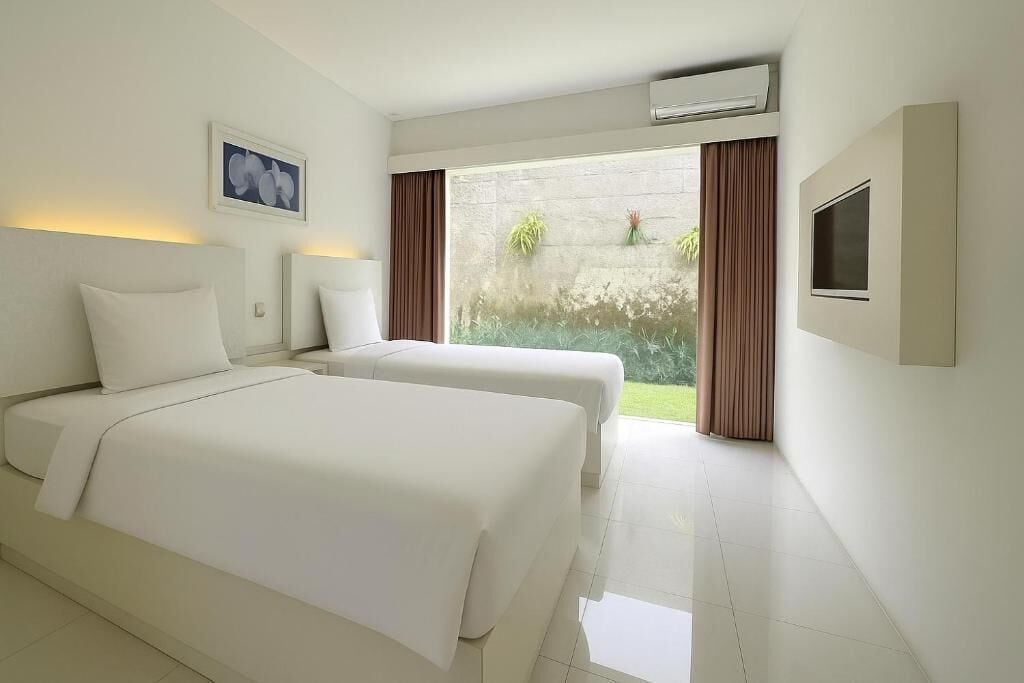 Superior Twin Room | Peti besi dalam bilik, kalis bunyi, seterika/papan seterika 