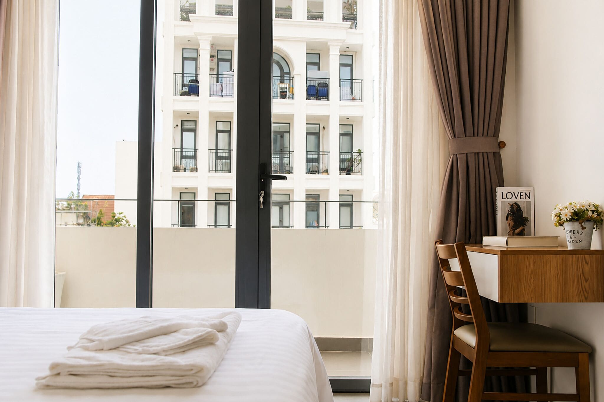Deluxe Apartment, 2 Bedrooms, City View | Street view
