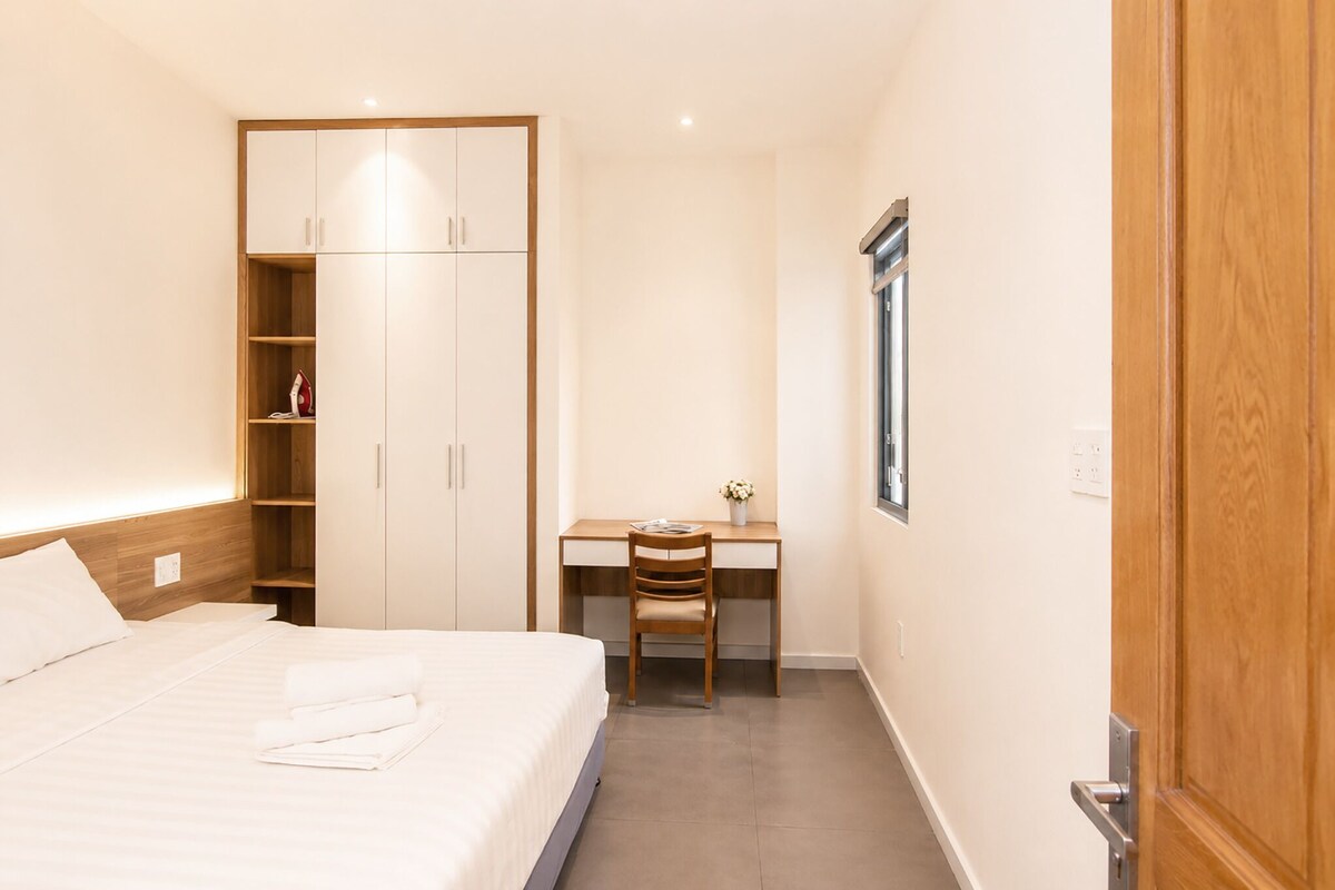 Standard Apartment, 1 Bedroom | Cadar Frette Itali, peralatan tempat tidur premium, tilam berlapik 