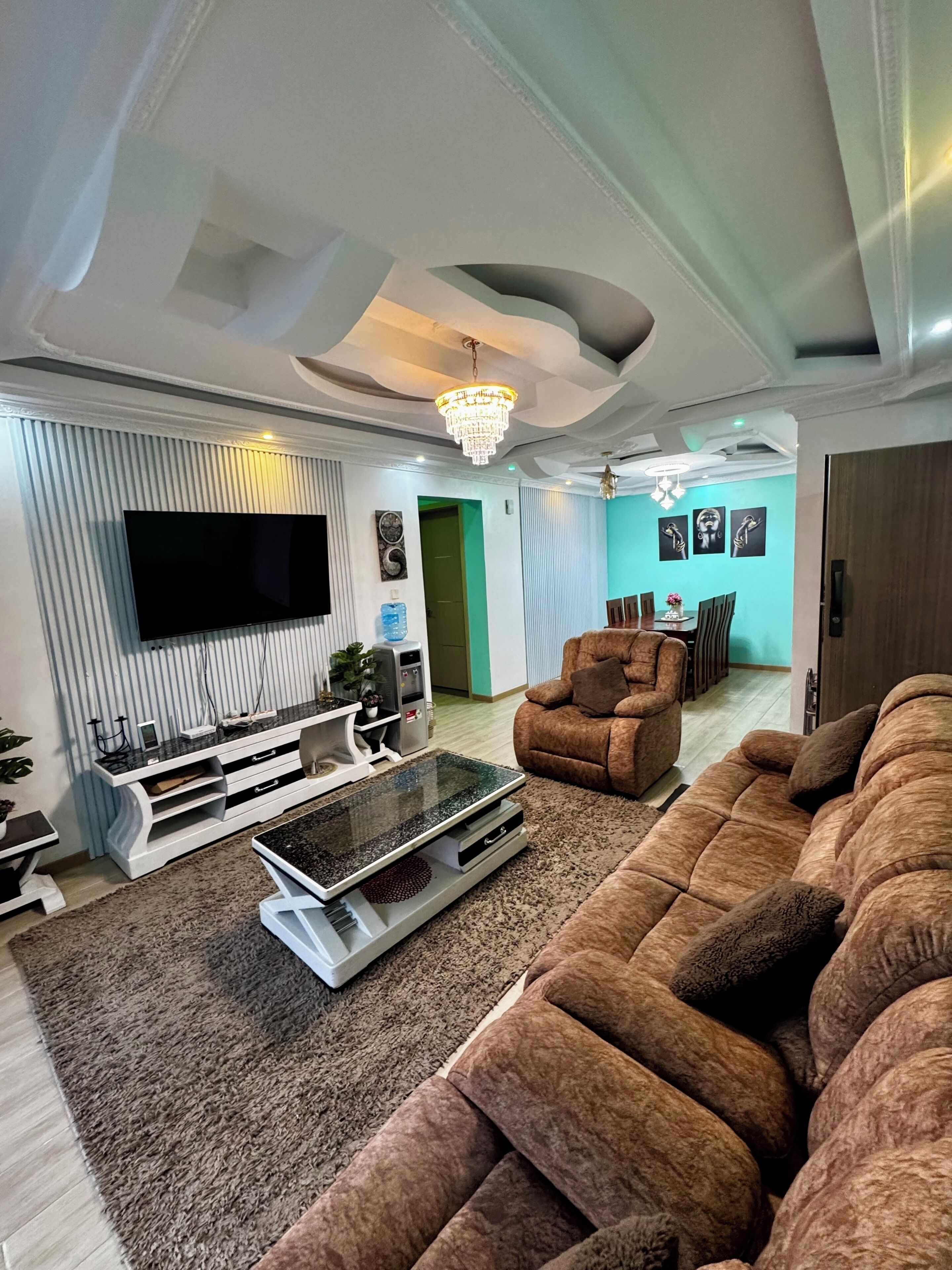 Superior Apartment, Private Pool | Living area