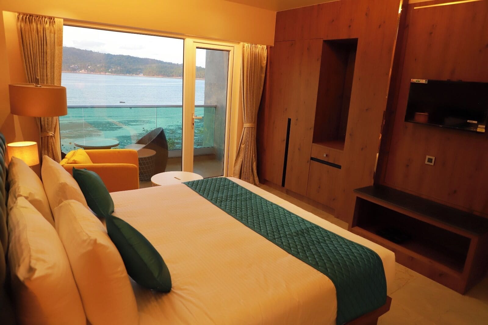 Habitación Deluxe, balcón, frente al mar