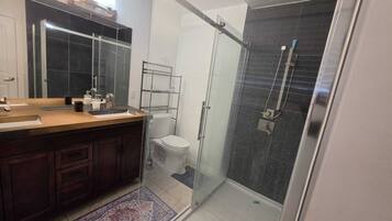 Towels, soap, toilet paper