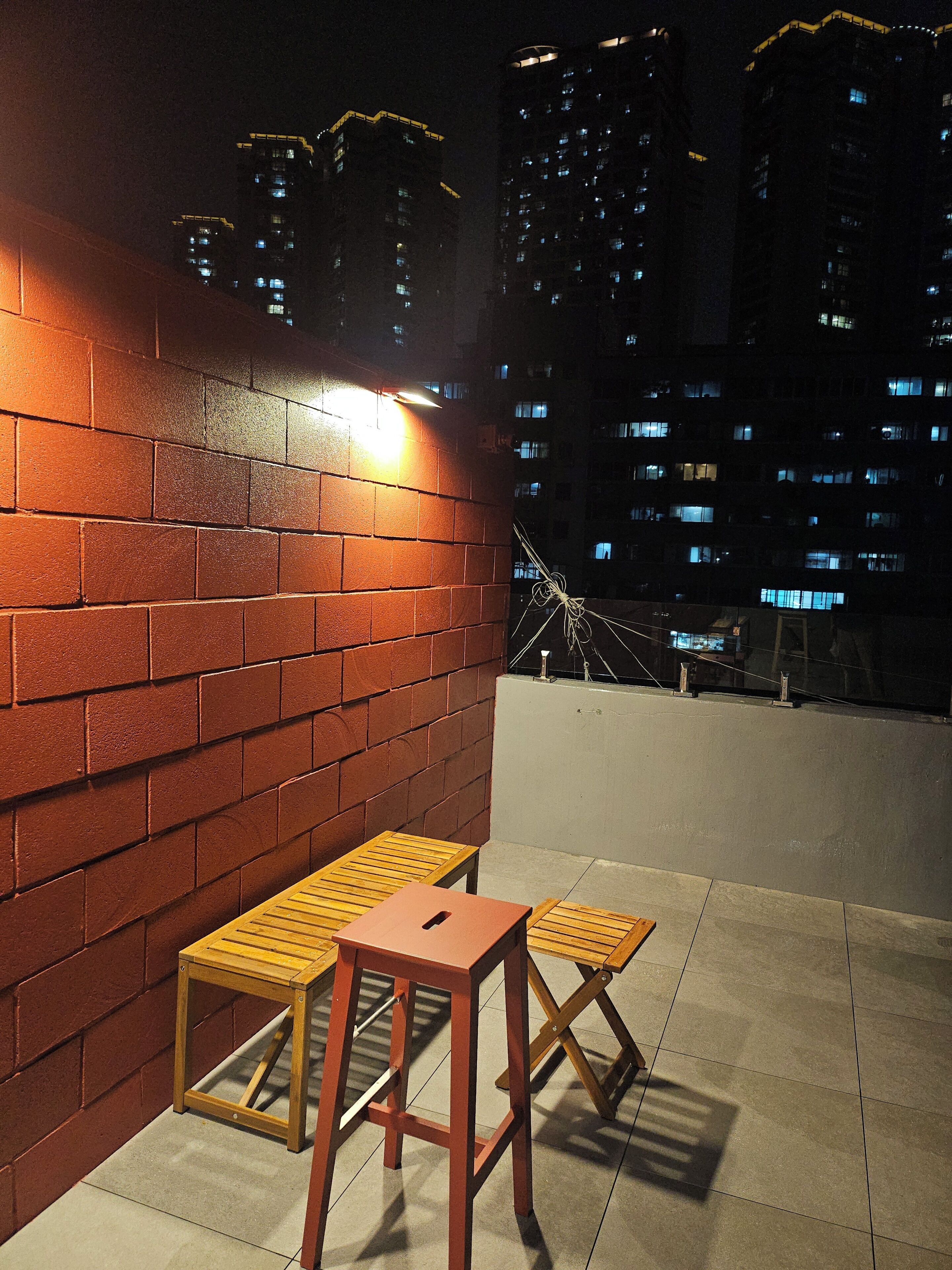 Terrasse sur le toit