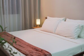 1 Schlafzimmer, kostenloses WLAN, Bettwäsche
