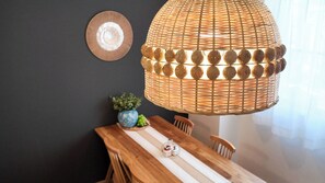 Dining - （PZ今里）2 Min Walk to Station | Japanese Rattan Designer Home | Sleeps 9 | Osaka (Osaka)
