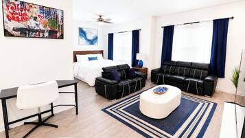Desk, iron/ironing board, WiFi (free)