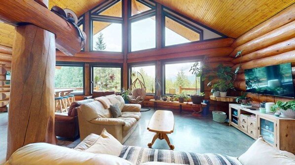 TV, fireplace - Okanagan - Alpine Chalet (Christina Lake)