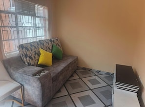 Habitación doble estándar | Área de sala de estar