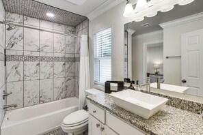 Bathroom - Walk to OU! Centrally Located Game-Day Getaway (Norman)