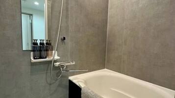 Hair dryer, towels