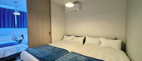 2 habitaciones, wifi gratis y ropa de cama