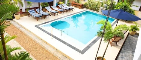 Double Room, Pool View | Pool | Outdoor pool