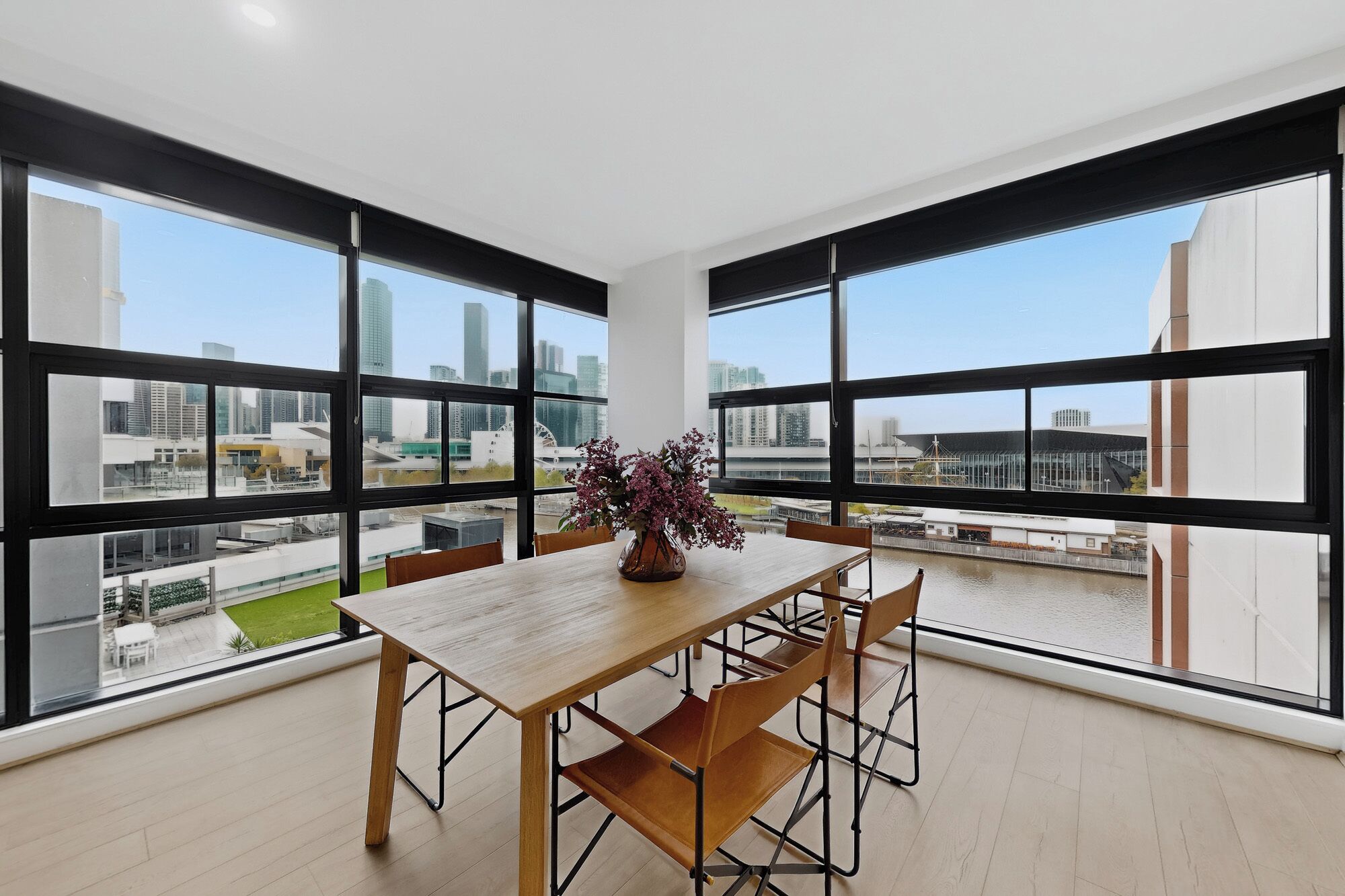 Two Bedroom Two Bathroom Riverfront Water Views | Dining