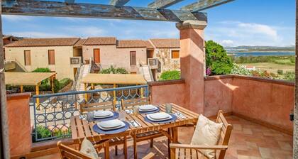 Leone VIII Two-Room Apartment - Private Terrace & Ocean View