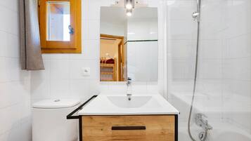 Shower, hair dryer