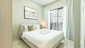 Deluxe Apartment, Balcony, Lake View | In-room safe, blackout curtains, iron/ironing board, free WiFi