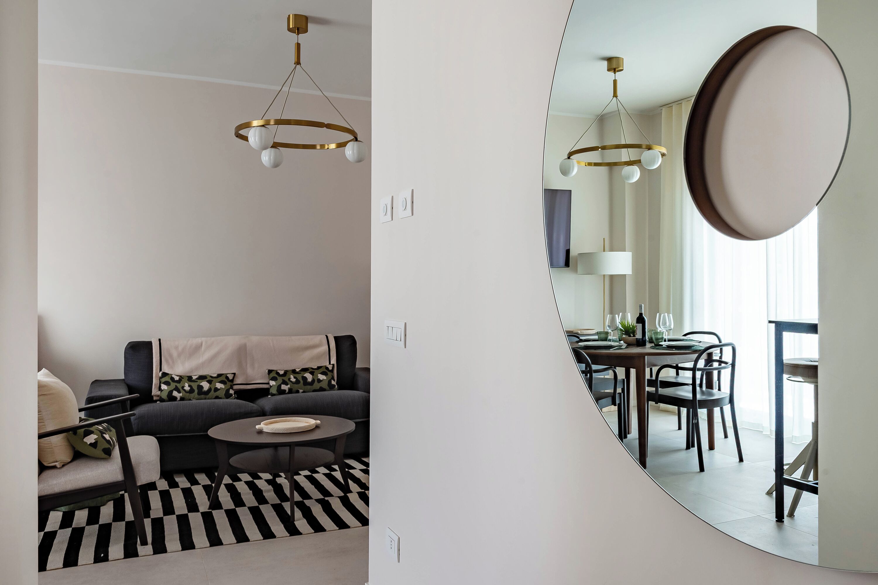 Familie appartement, 1 slaapkamer, balkon (Dimora Italia in the centre Bari) | Interieur