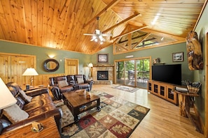 Cabin, Multiple Beds, Mountain View (Riversong Retreat) | Living area - Riversong Retreat (Sevierville)