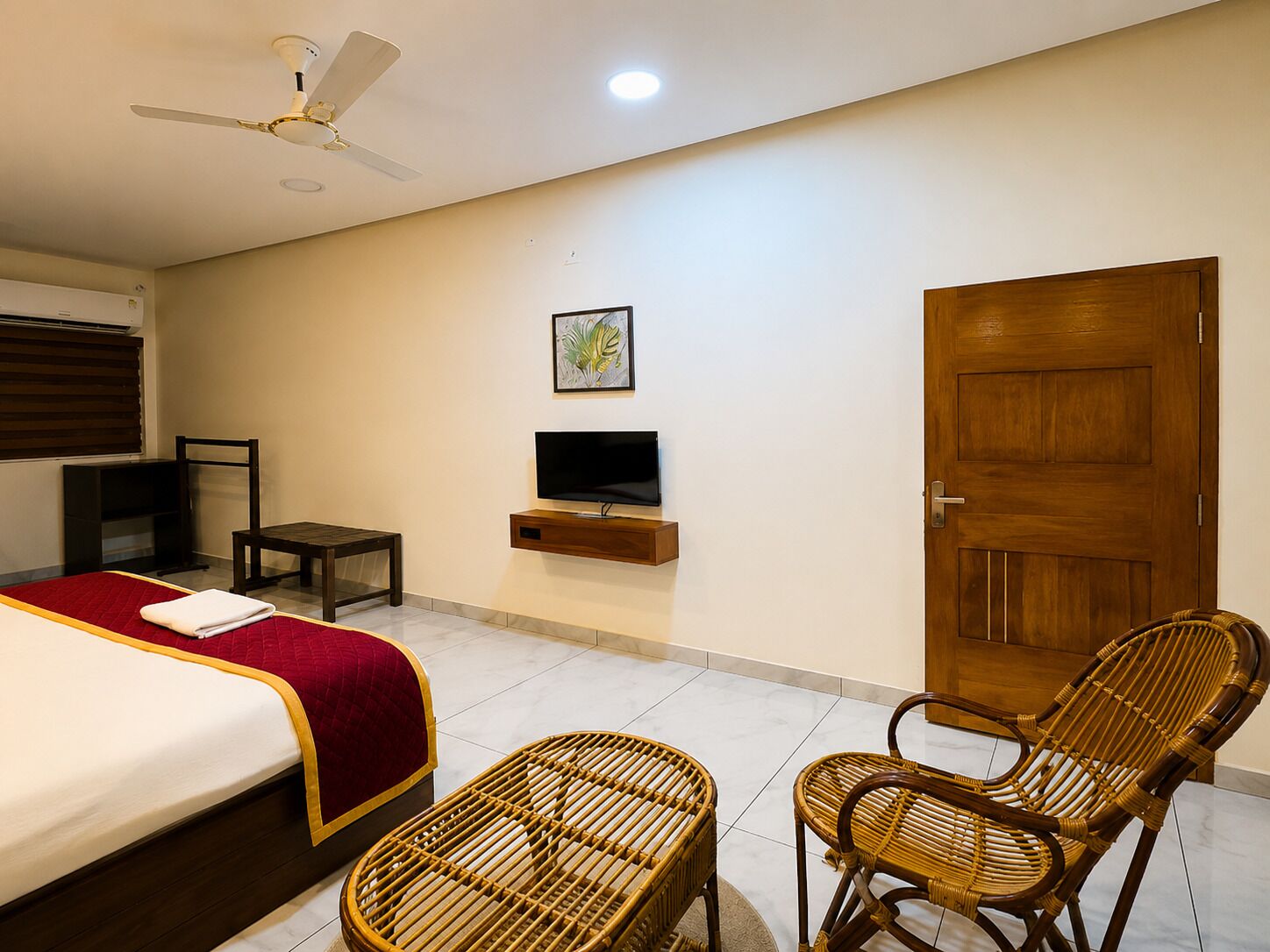 Quarto duplo superior, sacada, vista para o resort | Wi-Fi de cortesia