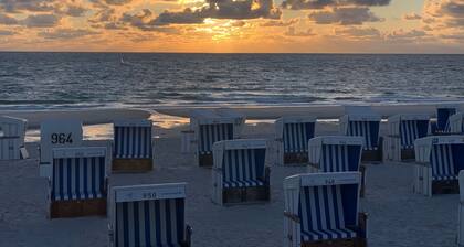 Modern, newly renovated vacation rental in the heart of Hörnum on Sylt