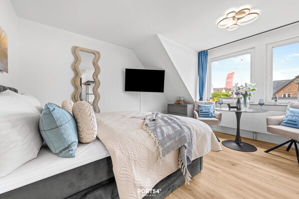 1 Schlafzimmer, Bügeleisen/Bügelbrett, Reisekinderbett, kostenloses WLAN