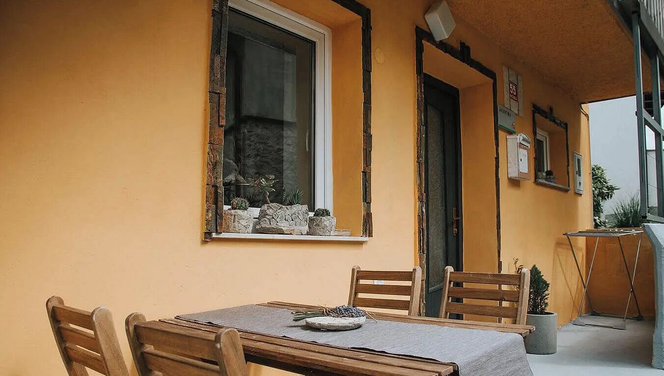 Outdoor seating