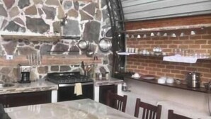 Private kitchen - Eco Domo. (San Marcos La Laguna)