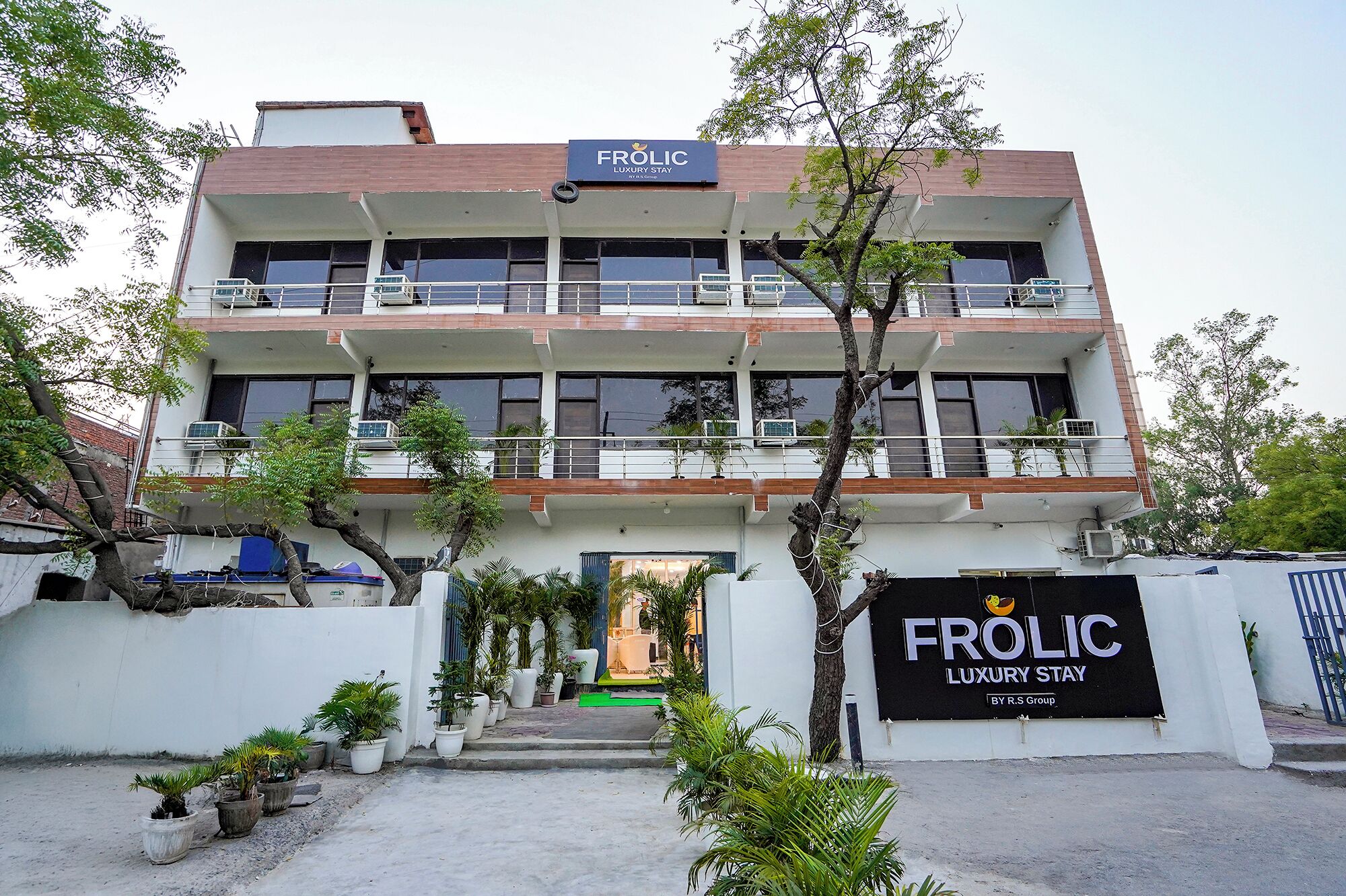 Front of property